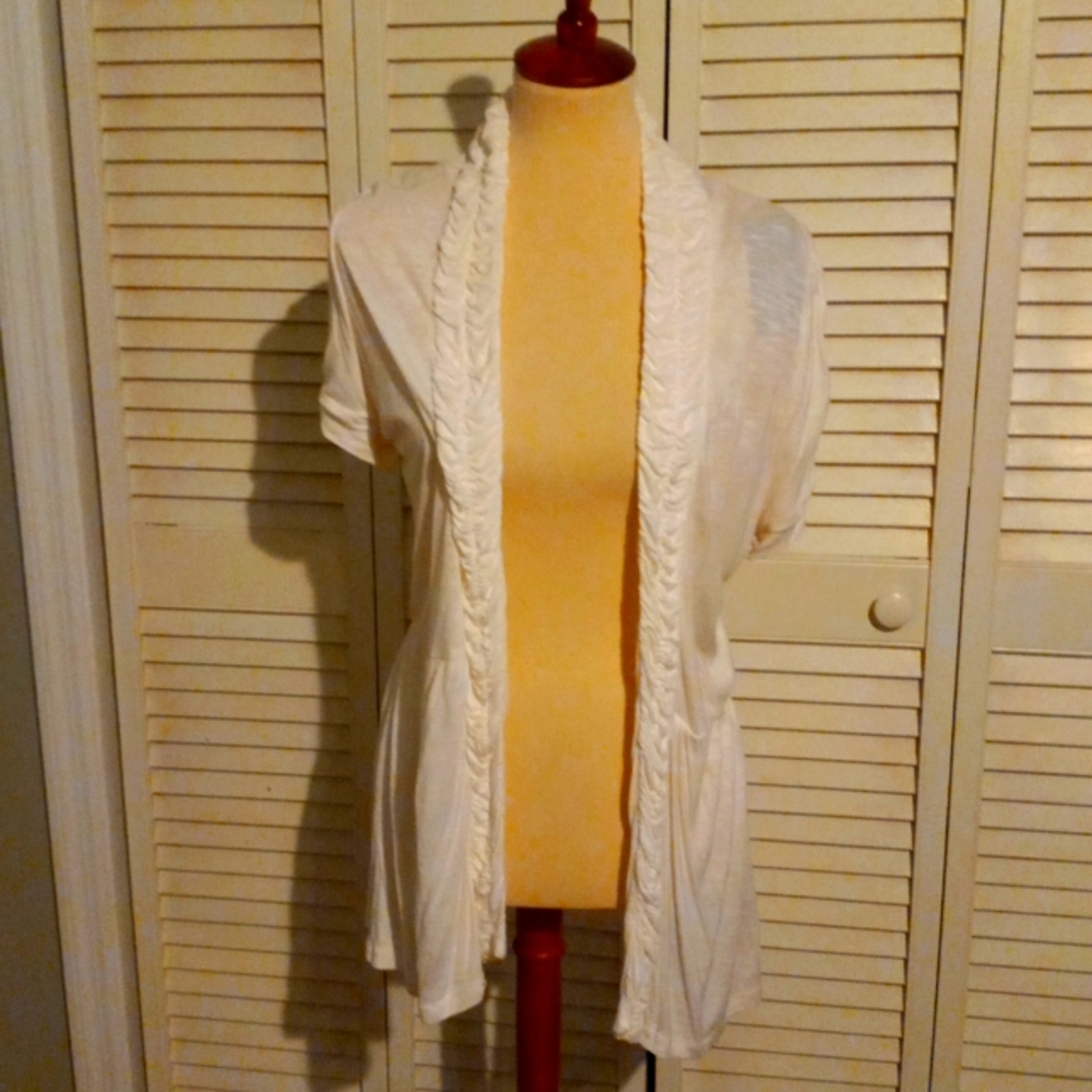 INC Short sleeved jacket